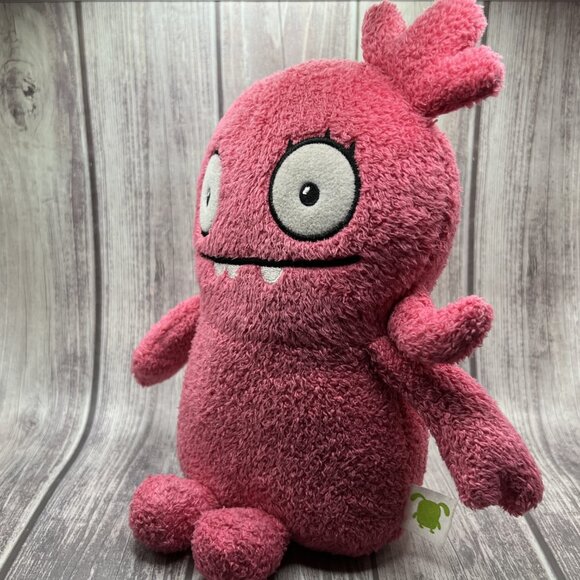 Ugly Doll- Moxie - Pink 9 Inch Plush- Yours Truly Weighted Bean Bottom - Picture 3 of 9